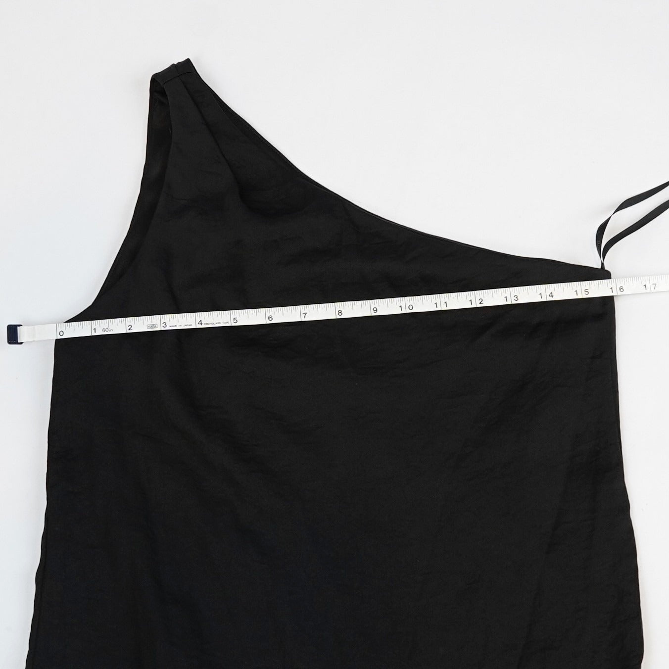 BCBGeneration One Shoulder Ruffle Hem Mini Dress Black - 4