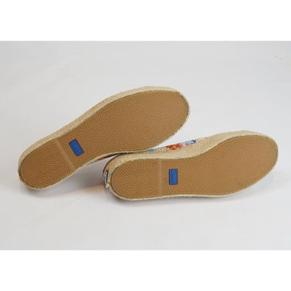 Keds X Rifle Paper Company Triple Kick Jute Margaux Platform Sneakers - 9.5