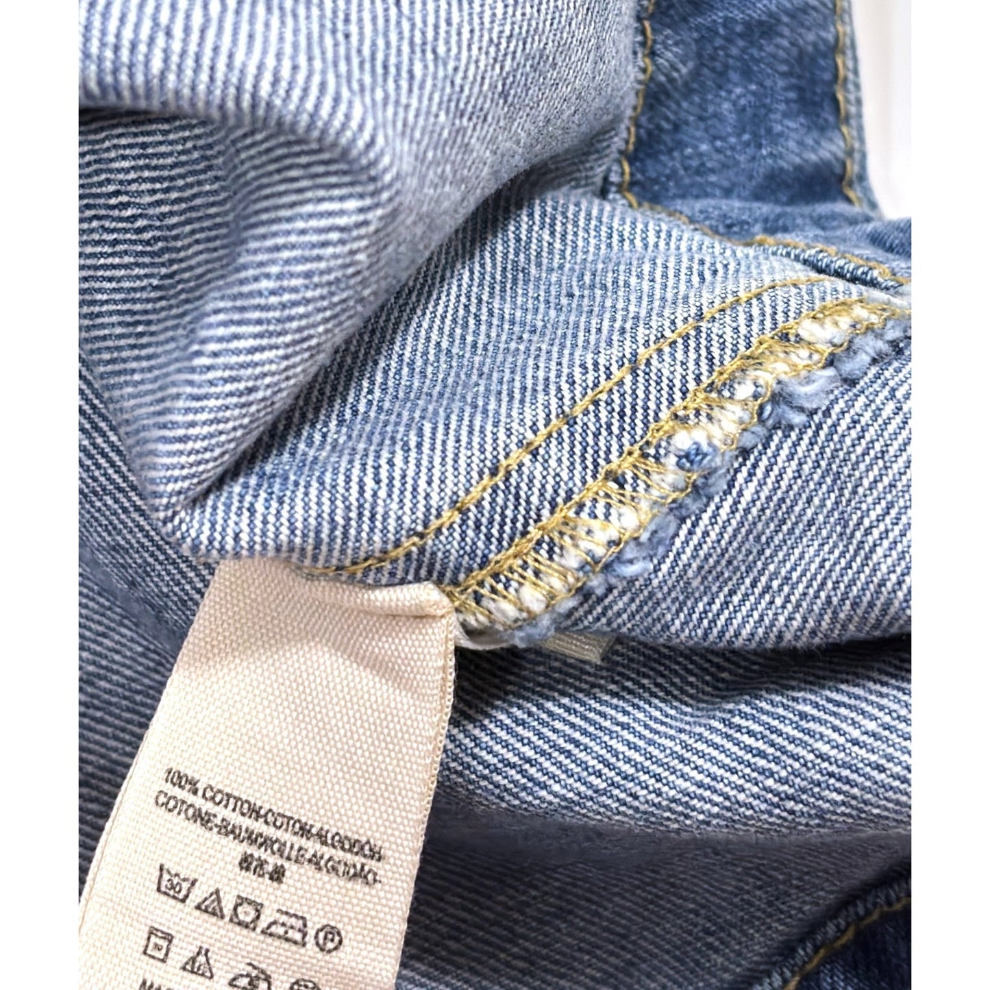 Free People Lace Up A-Line Pleated Denim Mini Skirt - 4