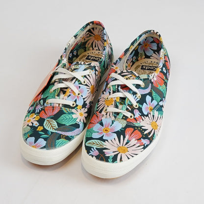 Keds X Rifle Paper Company Champion Dovecote Sneakers Navy Floral - 9.5