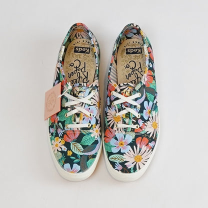 Keds X Rifle Paper Company Champion Dovecote Sneakers Navy Floral - 9.5