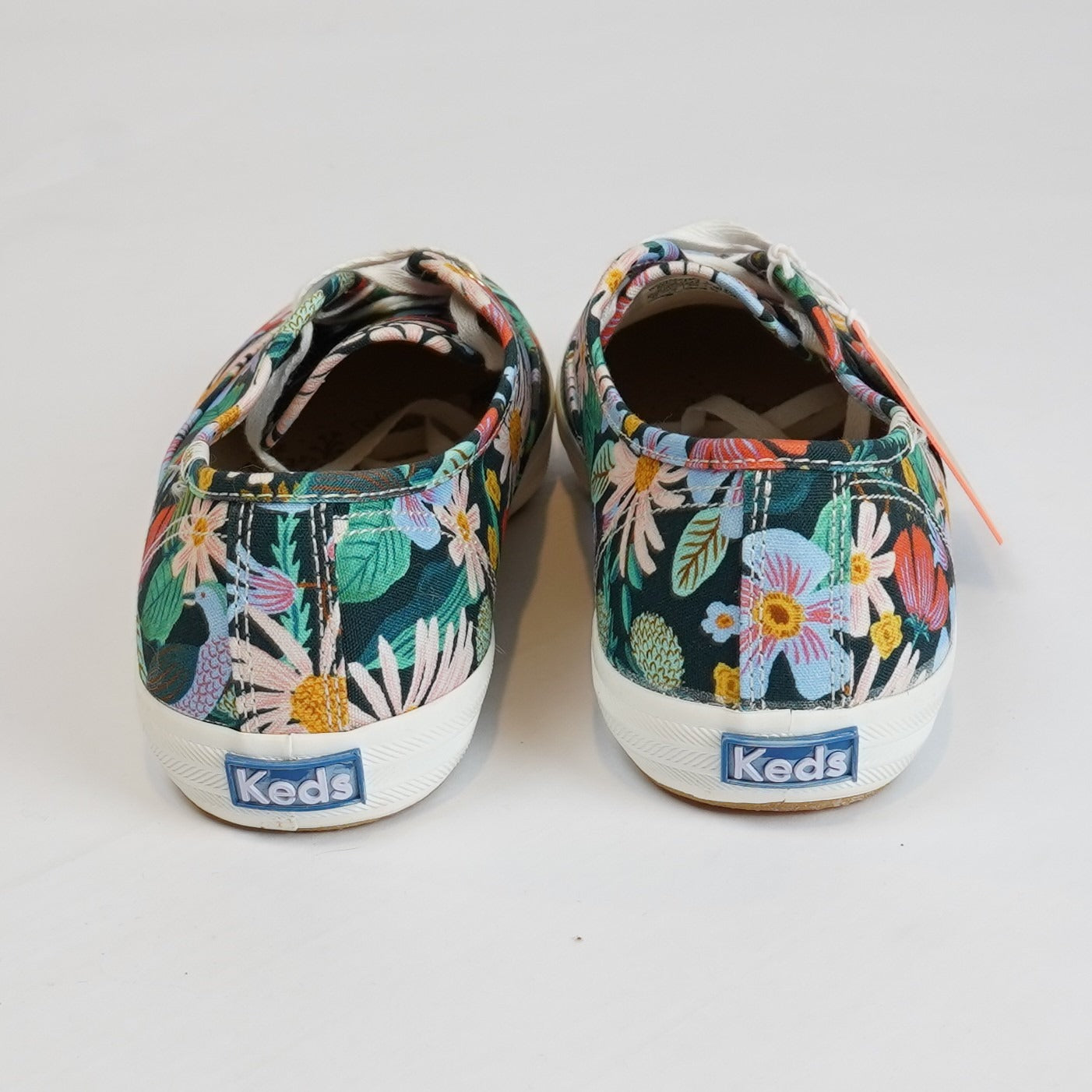 Keds X Rifle Paper Company Champion Dovecote Sneakers Navy Floral - 9.5