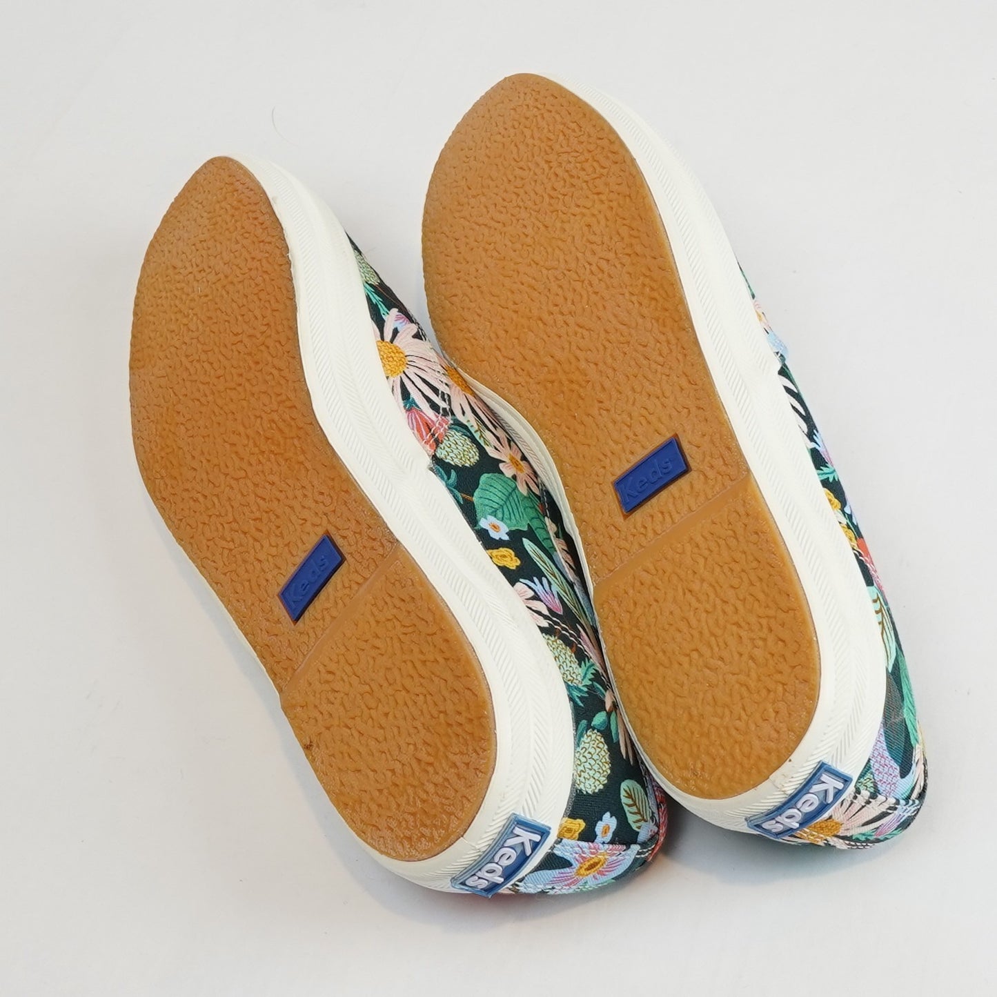 Keds X Rifle Paper Company Champion Dovecote Sneakers Navy Floral - 9.5