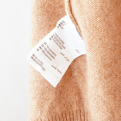 Charter Club Luxury Collection 100% Cashmere Zip Hoodie Brown - S