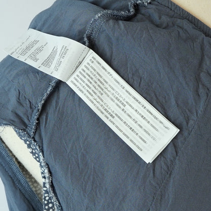 Abercrombie & Fitch Tie Front Flutter Sleeve Blouse Dusty Blue - S