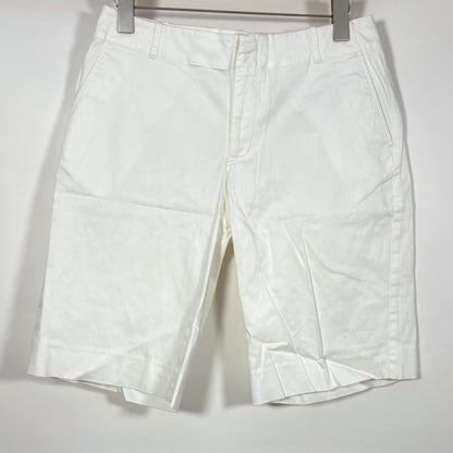 Ralph Lauren Golf Classic Fit White Bermuda Twill Chino Shorts - Size 8