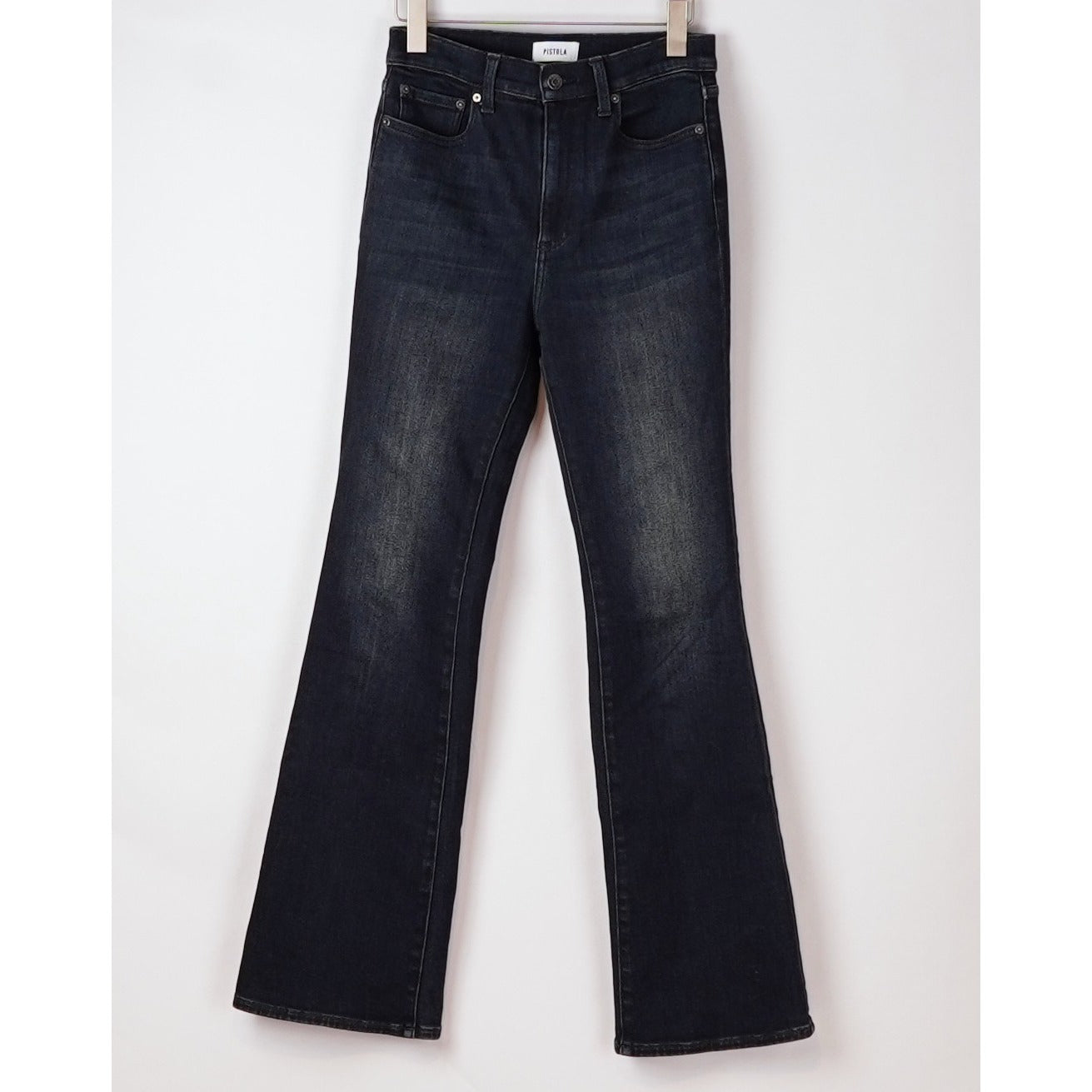 Pilcro Dark Wash Jeans High Rise Wide Leg Bootcut Flare 31" Inseam - Size 26