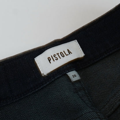 Pilcro Dark Wash Jeans High Rise Wide Leg Bootcut Flare 31" Inseam - Size 26