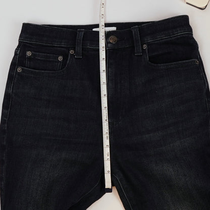 Pilcro Dark Wash Jeans High Rise Wide Leg Bootcut Flare 31" Inseam - Size 26