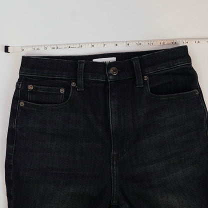 Pilcro Dark Wash Jeans High Rise Wide Leg Bootcut Flare 31" Inseam - Size 26