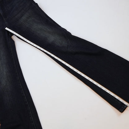 Pilcro Dark Wash Jeans High Rise Wide Leg Bootcut Flare 31" Inseam - Size 26
