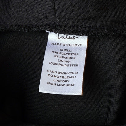 Lulu's Square Neck Long Sleeve Crop Top - M