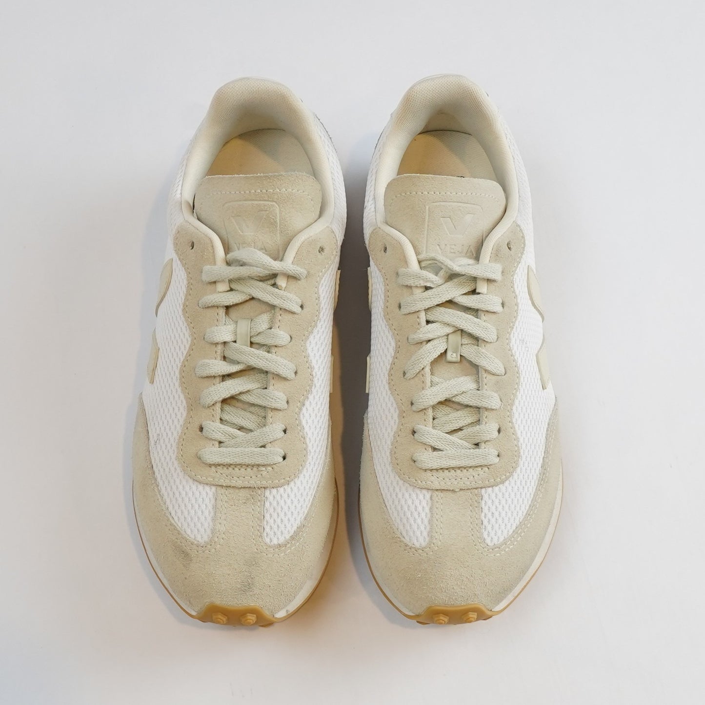 Veja Rio Branco Low Top Sneakers White Pier Natural - Women's Size 9 / Mens 7