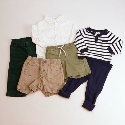 Janie & Jack Mix Size Boy Bundle 6 Months - 2T
