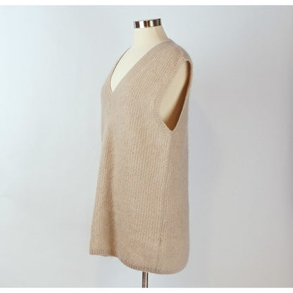 & Other Stories LA Sweater Vest Mohair Wool Blend Oversized - S