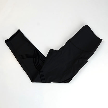 Fanka Body Sculpt Side Pocket 7/8 Compression Leggings Black - XL