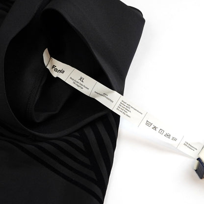 Fanka Body Sculpt Side Pocket 7/8 Compression Leggings Black - XL