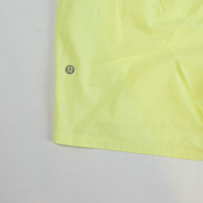Lululemon License to Train Linerless Shorts Zap Yellow 5" - XL