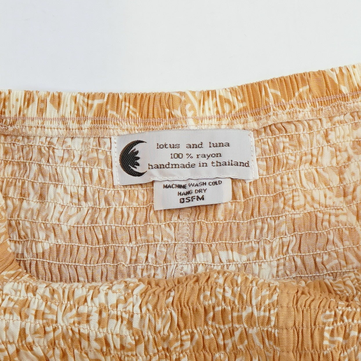 Lotus & Luna Havana Harem Pants - OSFM - Made in Thailand