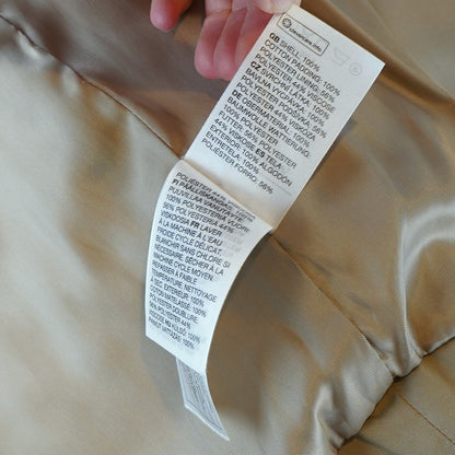 & Other Stories Oversized Floral Quilted Jacket Beige - 6