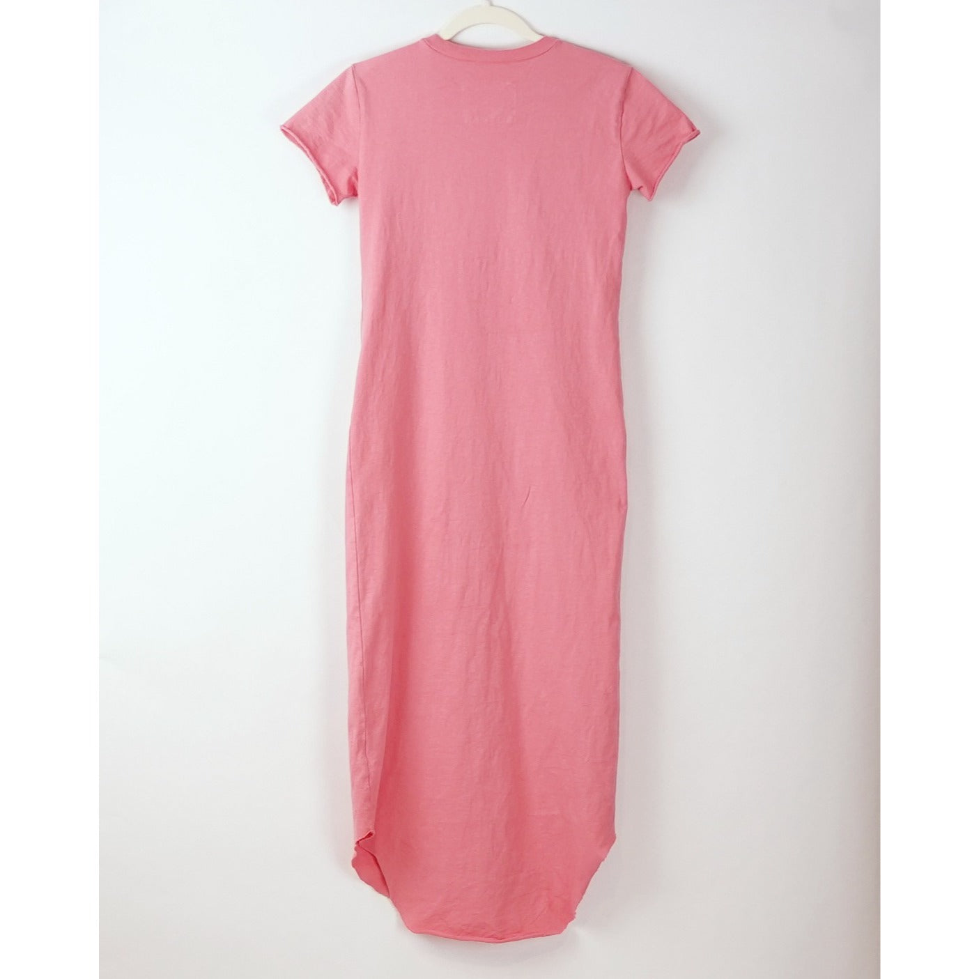 Frank & Eileen Harper Perfect Tee Maxi Dress Passion Fruit Pink - Size XS
