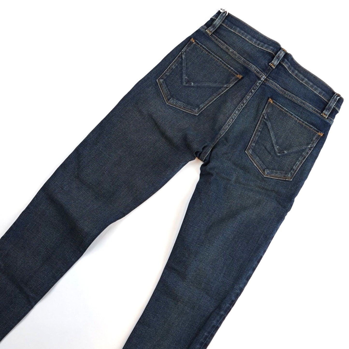 Hudson Mid Rise Dark Wash Skinny Jeans - 26