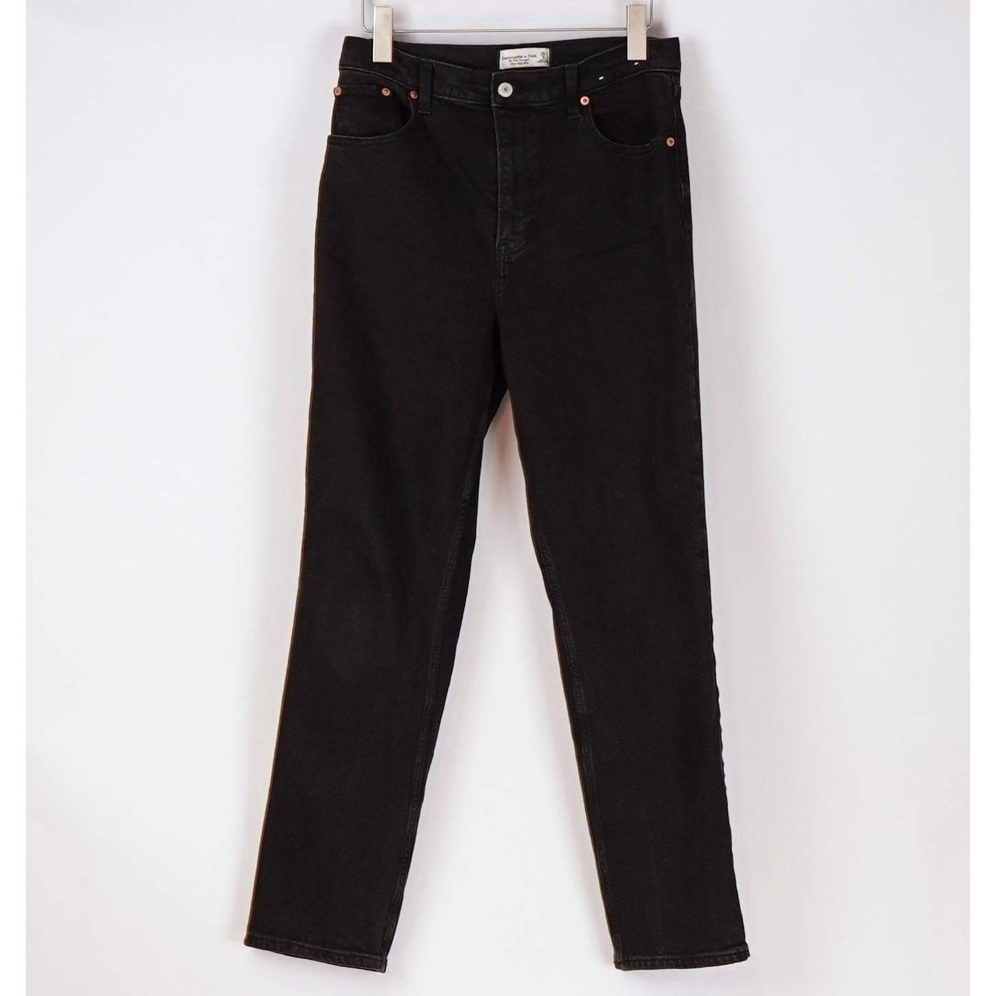 Abercrombie & Fitch 90's Straight Ultra High Rise Jeans Black - 29