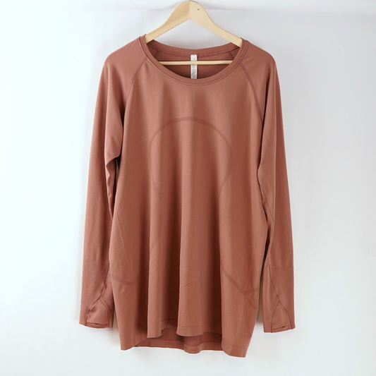 Lululemon Swiftly Tech Long Sleeve Shirt Spiced Chai - 18