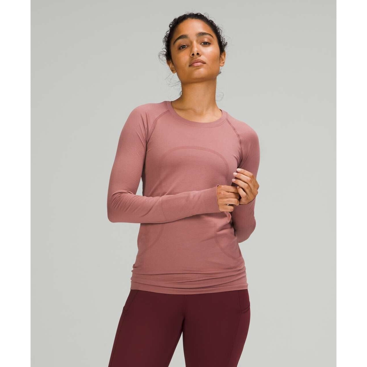 Lululemon Swiftly Tech Long Sleeve Shirt Spiced Chai - 18