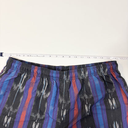 Stussy Ikat Stripe Water Short Swim Trunks Black 113135 - XL