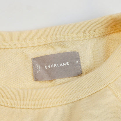 Everlane Butter Yellow Crewneck Pullover Sweatshirt - M