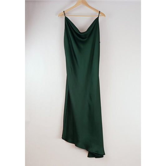 Petal + Pup Emerald Cyprus Midi Slip Dress - 12