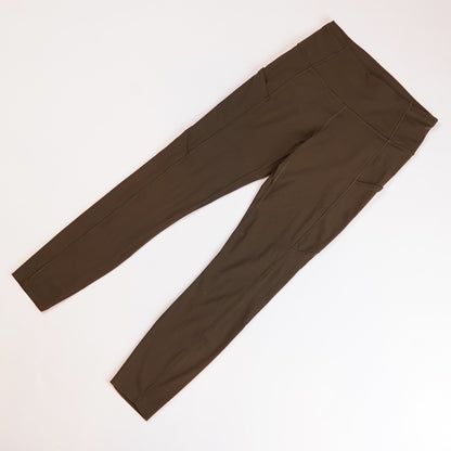 Lululemon Fast & Free Tight Leggings Dark Olive Green 25" - 6