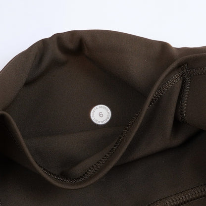 Lululemon Fast & Free Tight Leggings Dark Olive Green 25" - 6