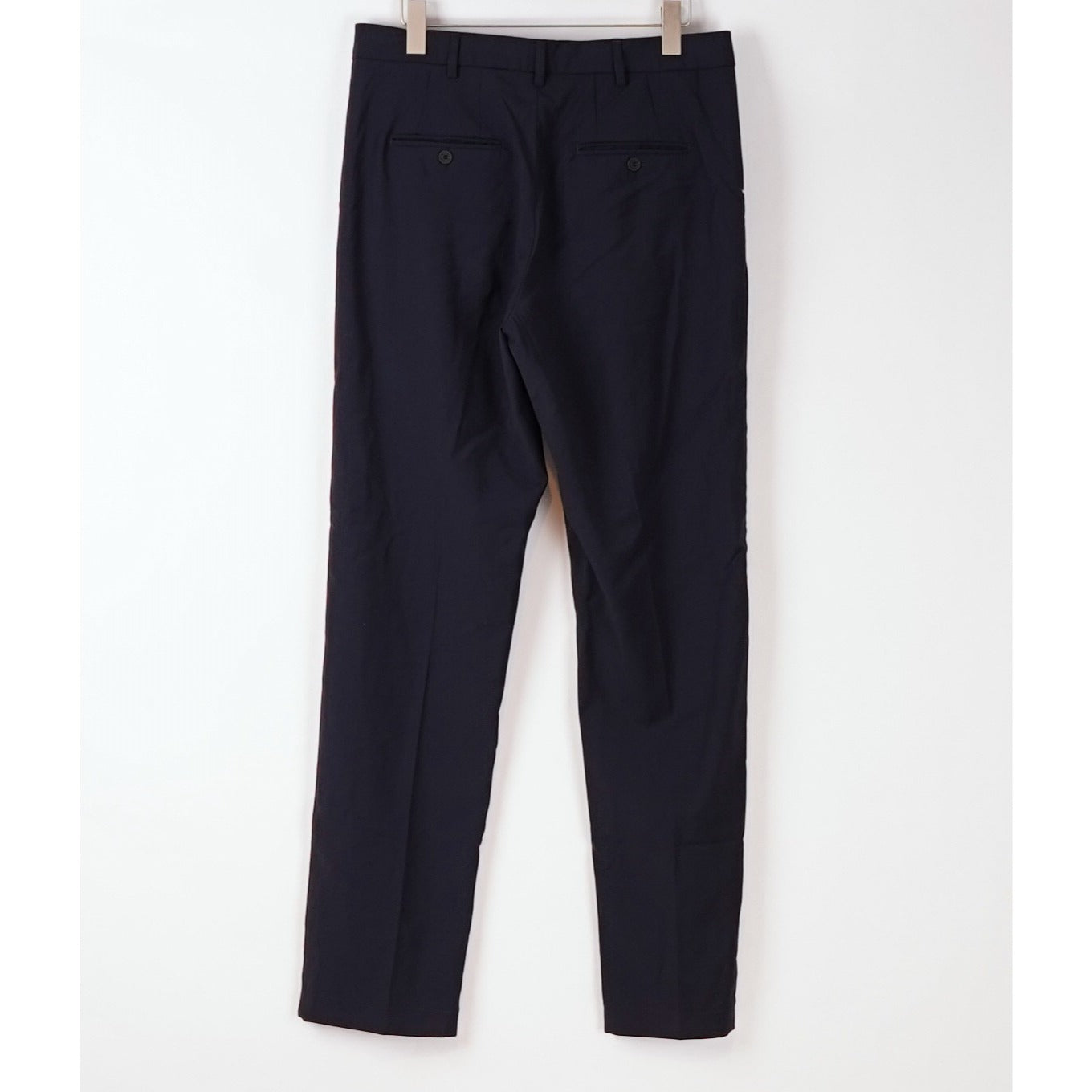 Maison Kitsune Paris 100% Wool Trouser Dress Pants Navy 34" Inseam - M