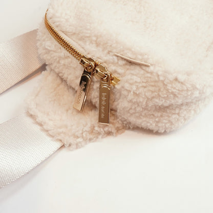 Lululemon Everywhere Belt Bag Large 2L Sherpa Fleece White Opal Gold