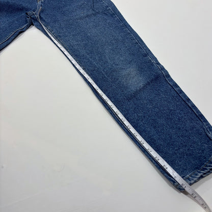 Vintage Lee Tapered Leg Mom Jeans 80s 90s Medium Wash - 10 Long