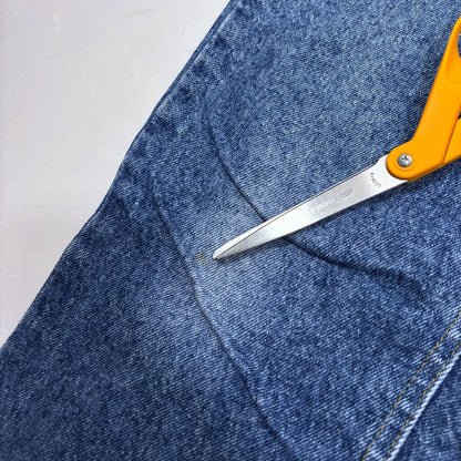 Vintage Lee Tapered Leg Mom Jeans 80s 90s Medium Wash - 10 Long