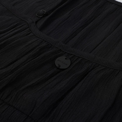 prAna Fernie Wide Leg Jumpsuit Black - L