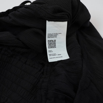 prAna Fernie Wide Leg Jumpsuit Black - L