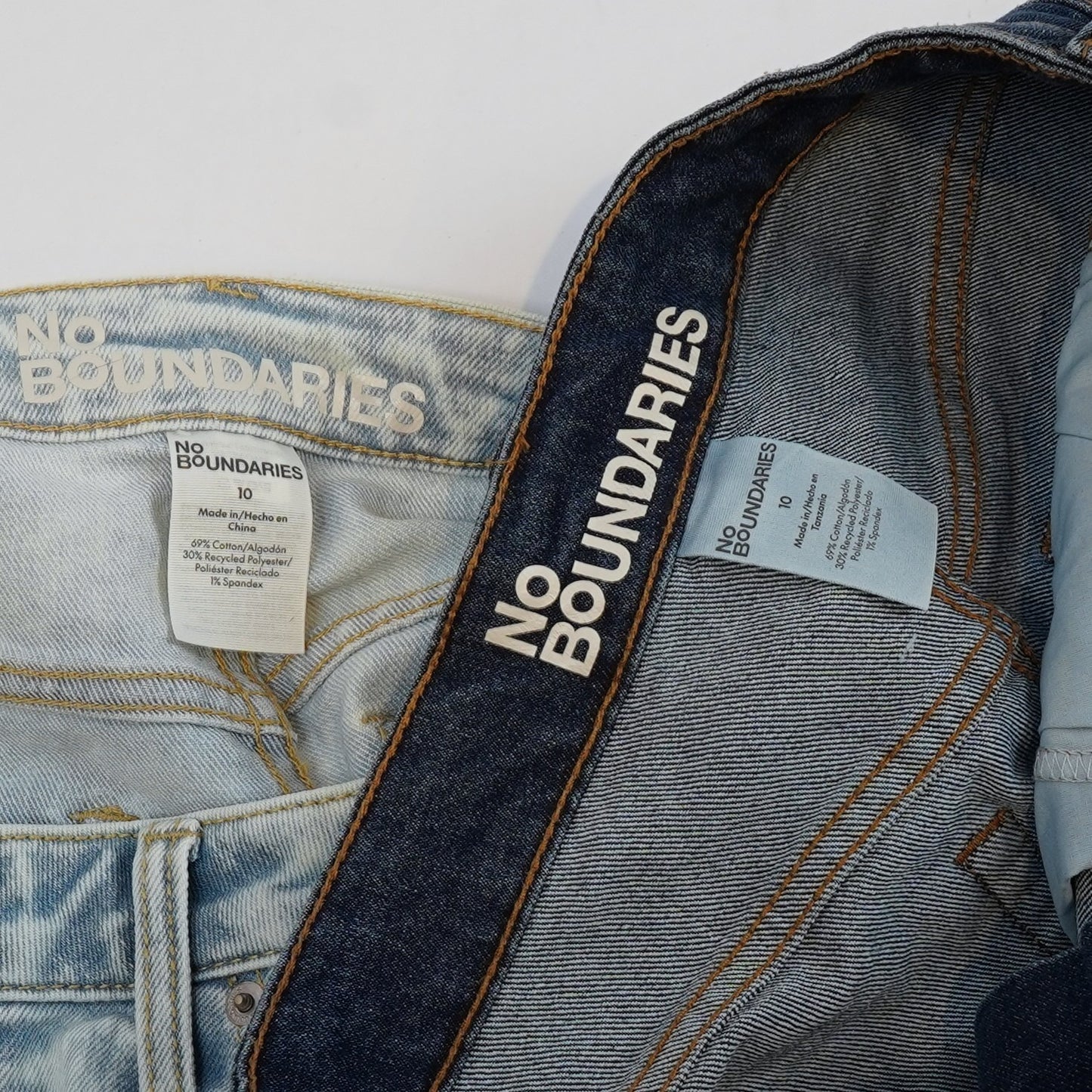 No Boundaries Cutoff Denim Jean Shorts Bundle - 10