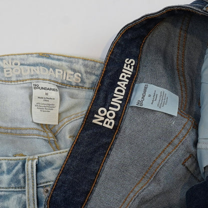 No Boundaries Cutoff Denim Jean Shorts Bundle - 10