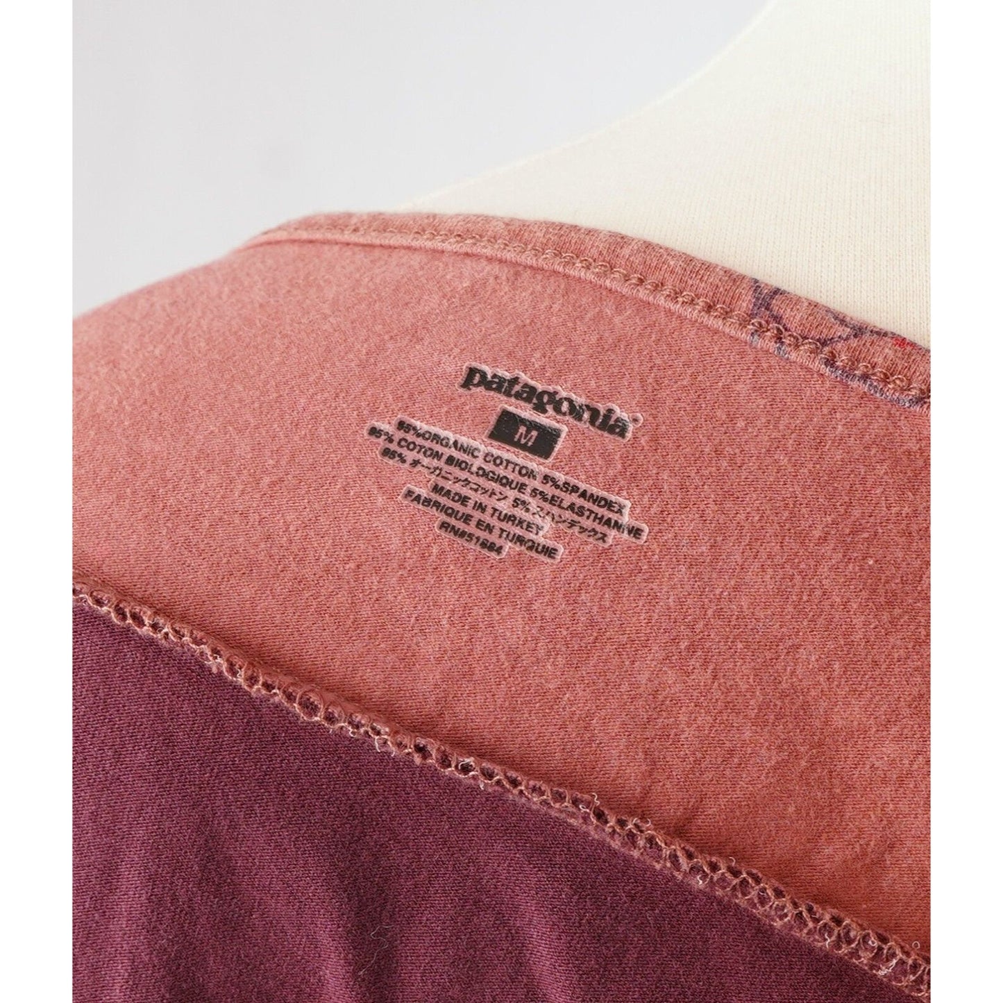 Patagonia Margot Dress Pink Mauve Floral - M
