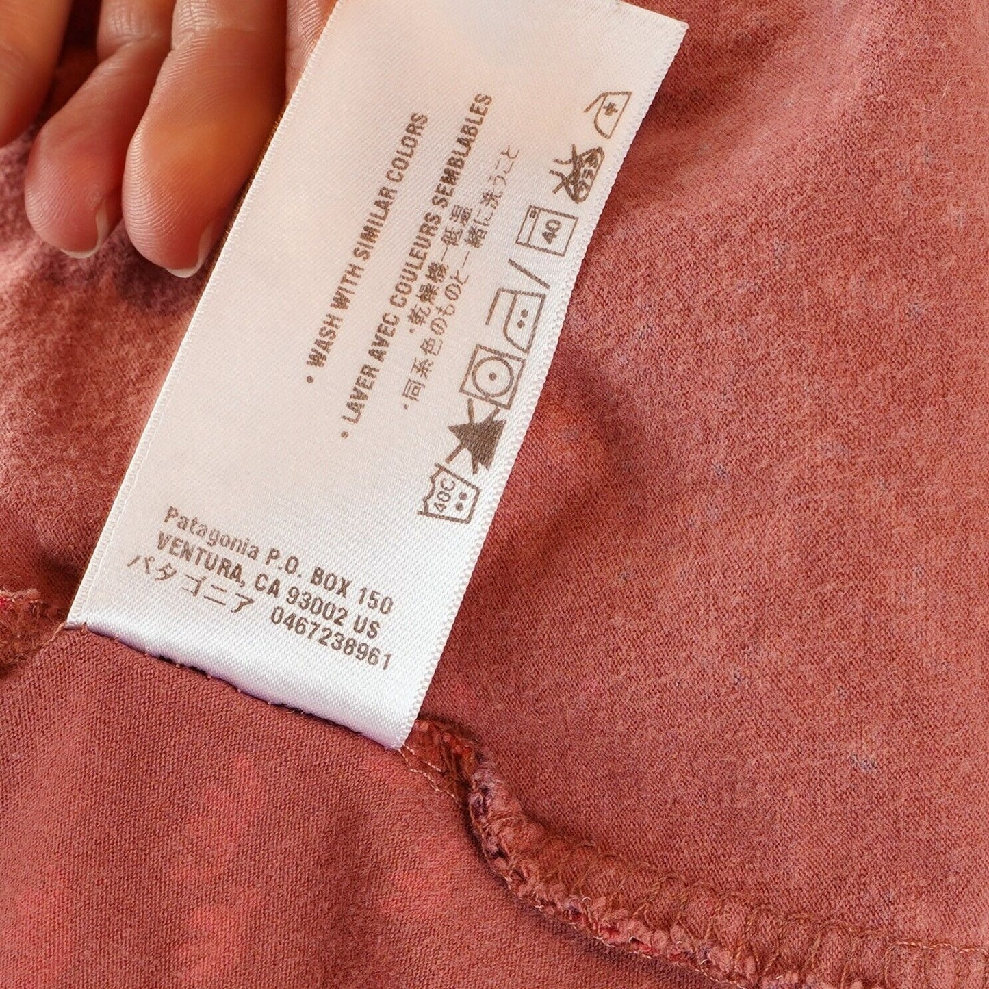 Patagonia Margot Dress Pink Mauve Floral - M
