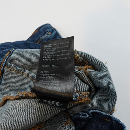 Free People Jayde High Rise Flare Jeans Dark Wash - 28