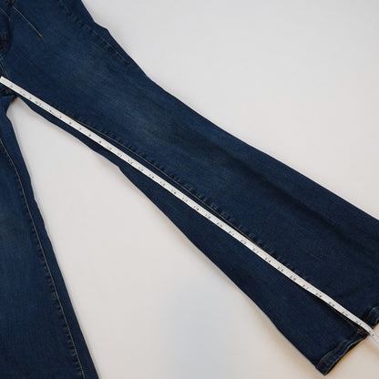 Free People Jayde High Rise Flare Jeans Dark Wash - 28