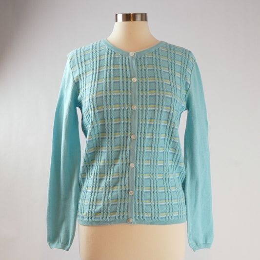 Lilly Pulitzer Striped Cardigan - M - Vintage 90's