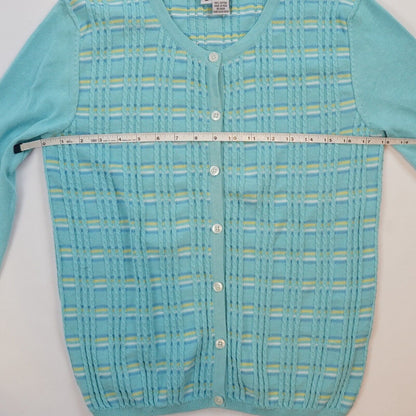 Lilly Pulitzer Striped Cardigan - M - Vintage 90's