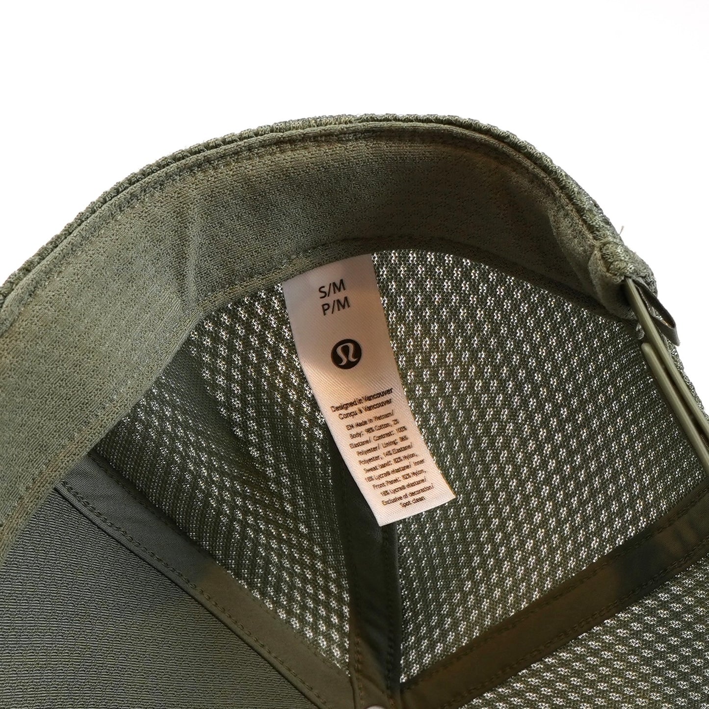 Lululemon Trucker Hat Logo Grey Eucalyptus - Unisex - S/M