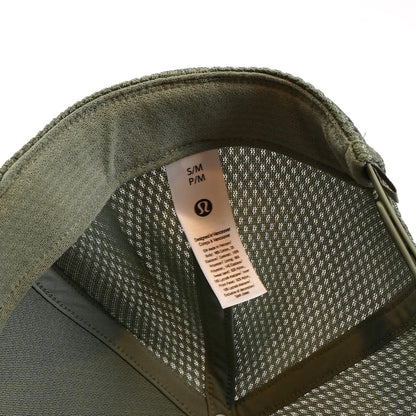 Lululemon Trucker Hat Logo Grey Eucalyptus - Unisex - S/M